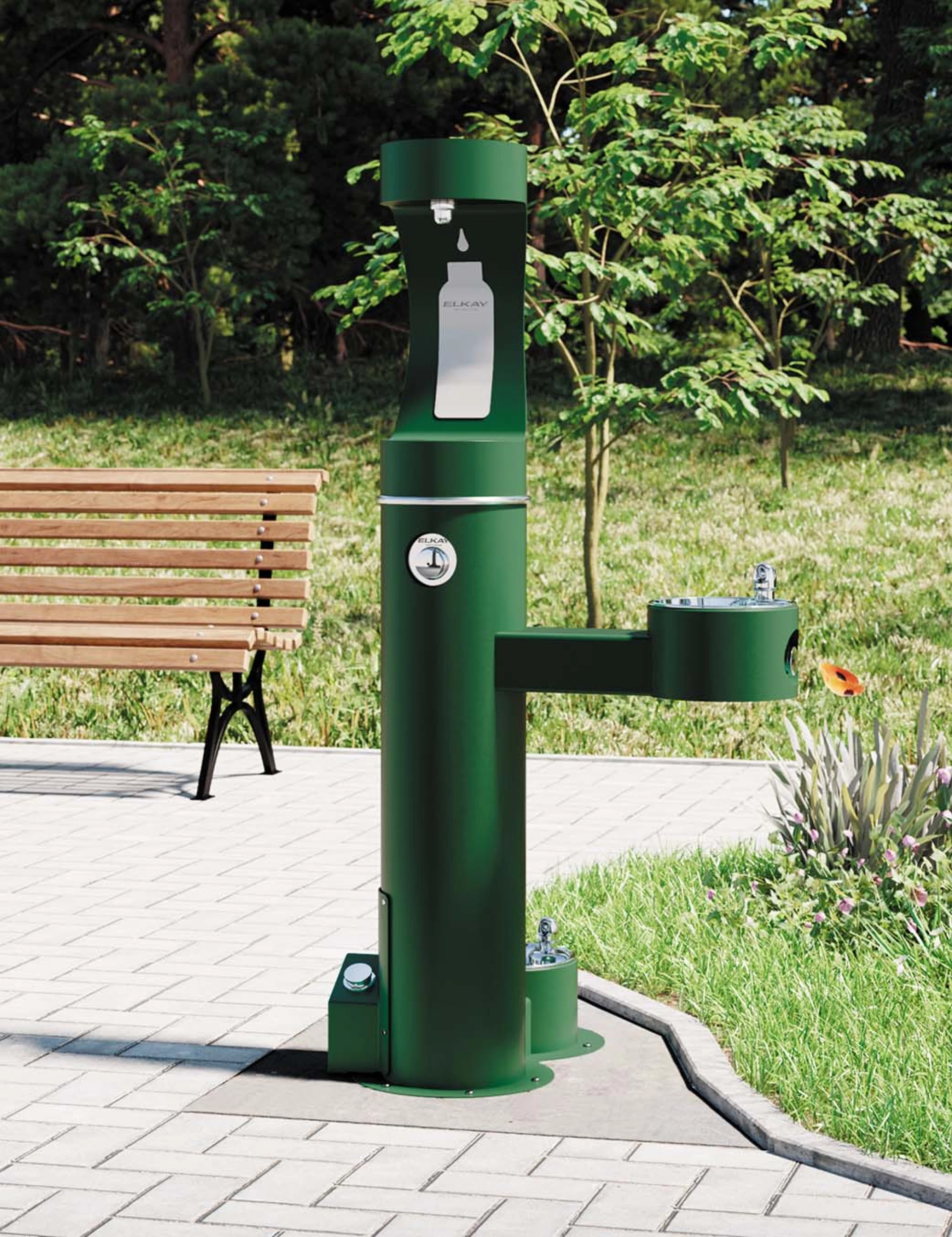 Outdoor Bottle Filling Station