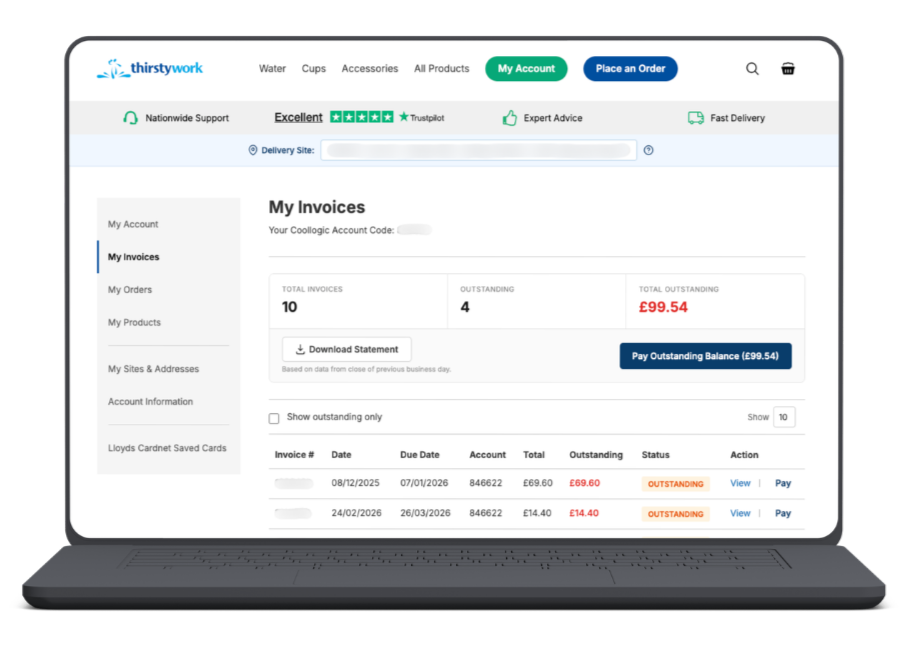 Customer portal preview